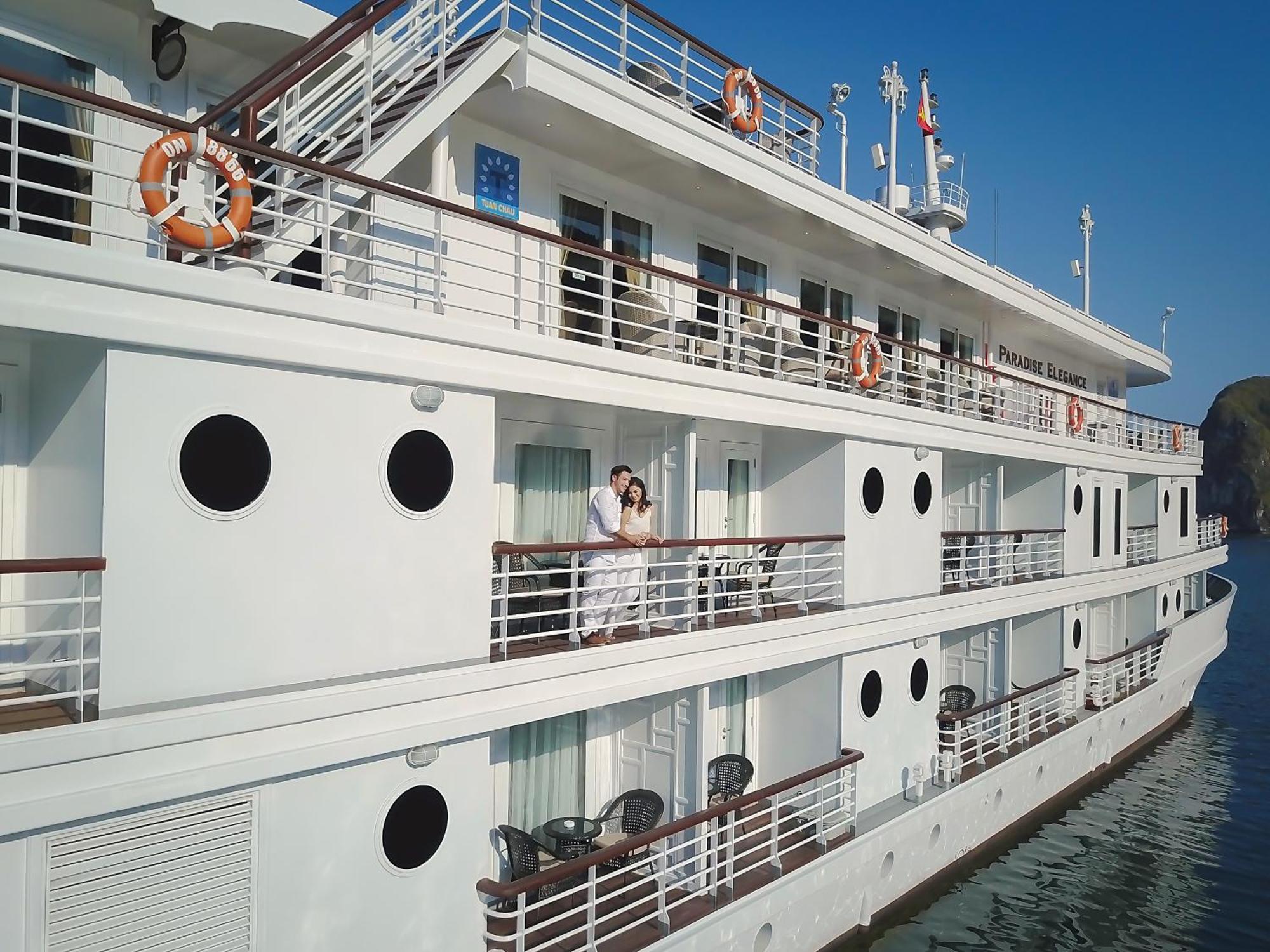 Paradise Elegance Cruise Halong Ha Long Exterior foto
