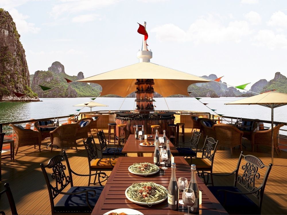 Paradise Elegance Cruise Halong Ha Long Exterior foto