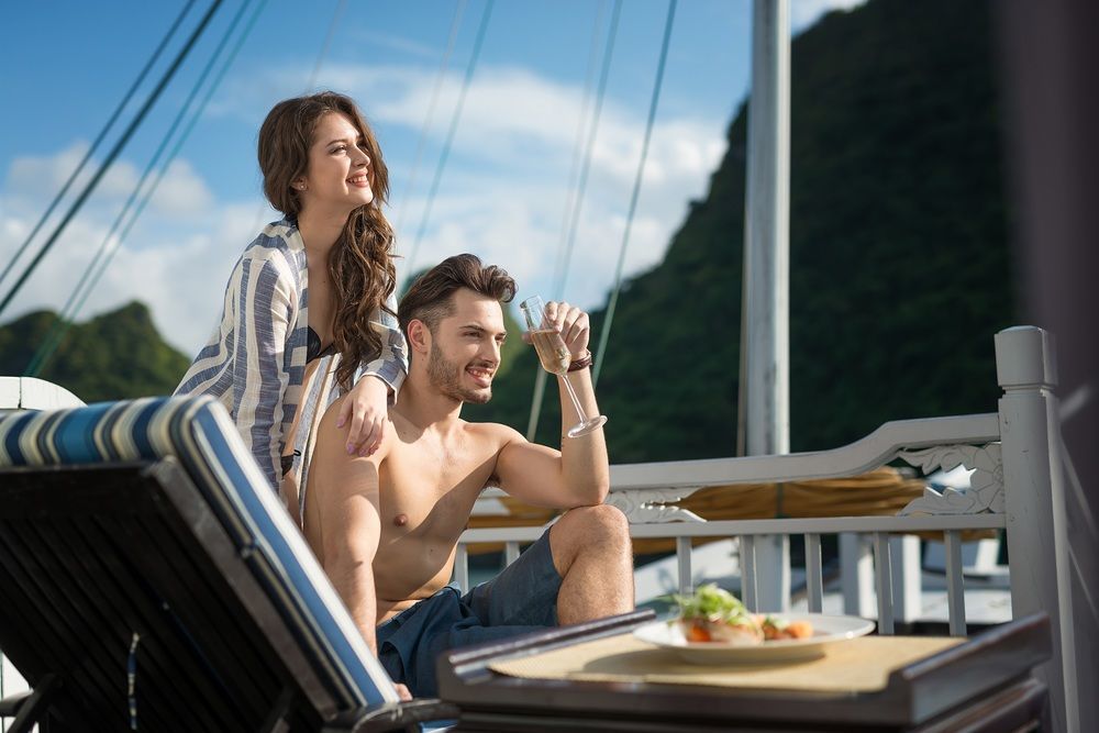 Paradise Elegance Cruise Halong Ha Long Exterior foto
